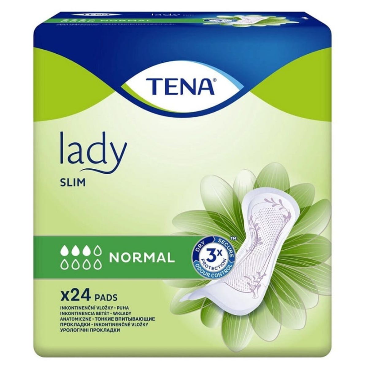 פדים תחבושות סופגים טנה ליידי נורמל - 3 טיפות