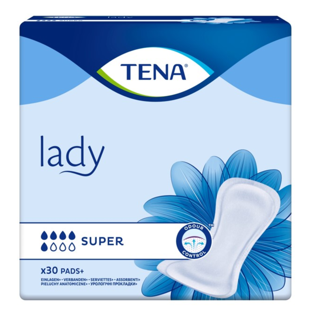 פדיםתחבושות סופגים טנה ליידי סופר - 5 טיפות